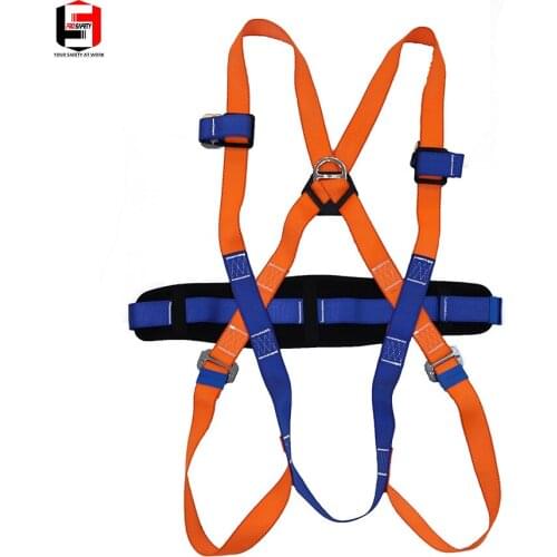 PRO SAFETY Professional Outdoor Sports Safety Belt Rock Climbing Harness Waist Support Half Body Harness Aerial Survival