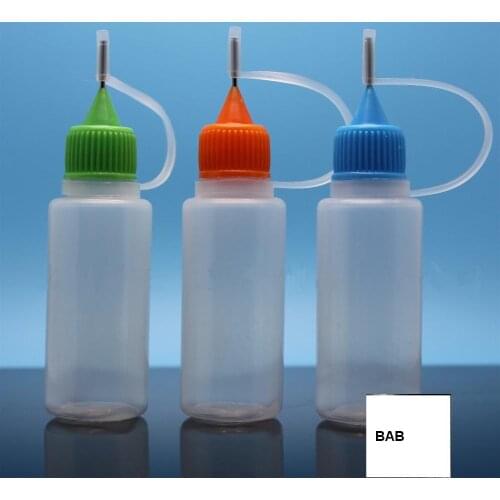 Free Shipping 10 pcs/Lot empty plastic 15ML steel needle embeded Drppper Bottles/Liquid Dripper/Plastic Bottle/dispensing bottle