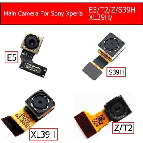 Rear Camera For Sony Xperia E5/T2/Z L36H Back Big facing Camera For Xperia C S39H/Z Ultra XL39H Main Camera module Replacement