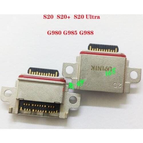 For Samsung S20 S20+ S20Ultra G980 G985 G988 tail plug mobile phone data USB charging Port interface