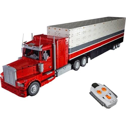 11902Pcs MOC Technic Remote Control Car Truck Bricks Tractor Building Blocks Model Educational Technology Toy Gift For 8