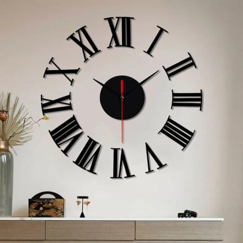 Special offer acrylic mirror wall clock diy stickers still life clocks living room clocks home decoration modern quartz watch
