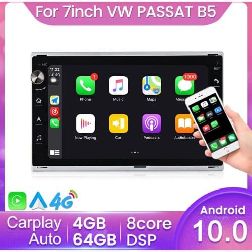 2G+32G Android Car Radio Multimedia Player for Volkswagen VW Passat B5 Golf 4 POLO TRANSPORTER BORA MK5 SHARAN JETTA 2 Din DVD