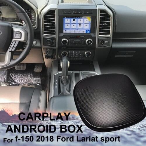 Car Carplay AI Android Box Multimedia Player Android Auto 4+64G For F-150 2018 Ford Lariat Sport F150 With Headrest Monitor