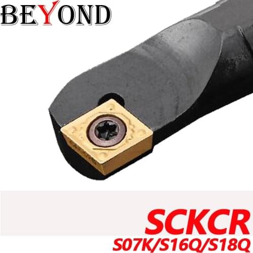 BEYOND SCKCR S18Q S16Q S07K S07K-SCKCR06 S16Q-SCKCR06 S18Q-SCKCR09 Internal CNC Tool Cut Holder Metal Lathe Tools Original