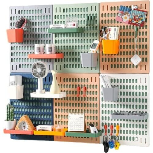 Storage Holders DIY Shelf Organizer Non Drilling Hook Household Kitchen Wall Hanging Finishing Rack Waterproof Mildew Proof Tool