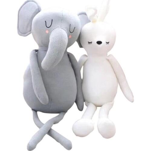 Children Plush Toys for Christmas Birthday gift Rabbit elephant Baby Kid Stuffed Toy animal toy