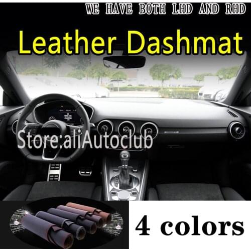 For Audi Tt Tts Mk3 2015-2020 2021 Leather Dashmat Dashboard Cover Dash Mat Sunshade Carpet Custom Car Styling Auto Accessories