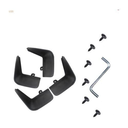 For Kia KX3 2015-2018 High quality Soft plastic Car Fender Mud Guard Anti mud Protection Car styling