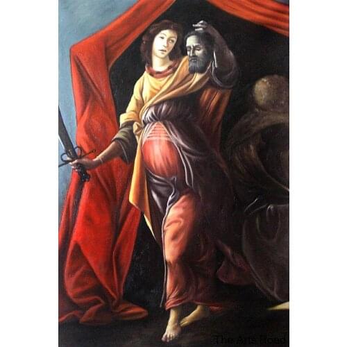 Judith Leaving the Tent of Holofernes by Sandro Botticelli Wall Painting for Living Room Home Decoration Art Portrait