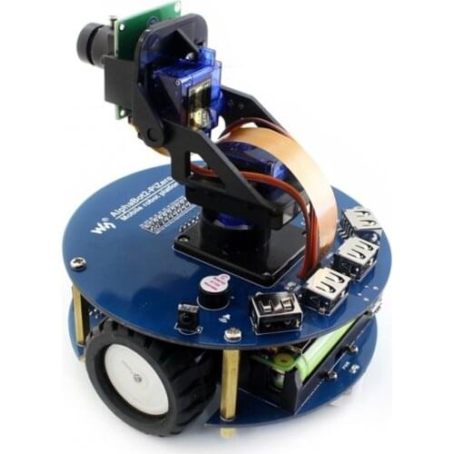 AlphaBot2 Robot Building kit for Raspberry Pi Zero/Zero W (No Pi) +RPi Camera+V1.3 Camera Cable,Bluetooth/infrared/WiFi Remoe