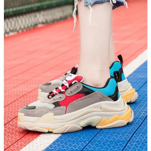 New Fashion Women men Casual Shoes Platform Shoes Women Men Dad Sneakers Vulcanized Shoes Trainers Chaussure Femme FSA1