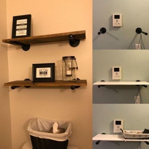 Wall-mounted Wall Shelf Bracket Bracket Bookshelf Solid Wood Shelf Decoration Shelf DIY Decoration Durable And Reliable
