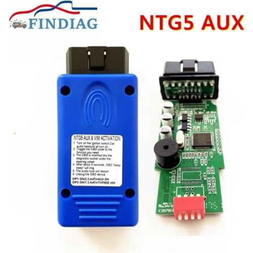 NTG5 AUX & VIM Activator OBD TVFREE VIM Activation Tool C GLC S V W205 X253 W222 W447 COMAND ONLINE Harman Large Screen Host