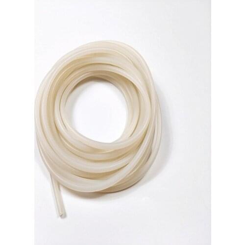 Length 1M to 10M White color solid white silicone strip round white silicone sealing strip white rubber sealing strip