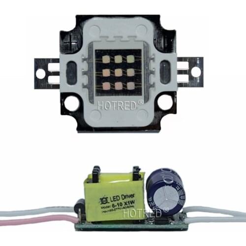 10W UV led 395-400nm High Power LED Light Chip Top quality Ultraviolet Purple Diode Emitter+Inside/ External LED Driver