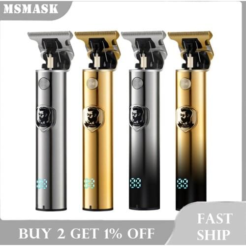 Hair Trimmer Electric Hair Clipper For Men Rechargeable Electric Shaver Beard Barber Hair Cutting Machine T-Outliner Hair Cut