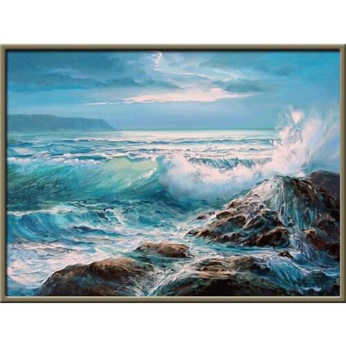 Tree Landscape DIY Cross Stitch Embroidery 11CT Kits Craft Needlework Set Cotton Thread Printed Canvas Home Design