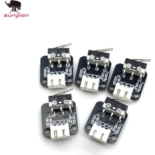 High Quality X/Y Axis Limit Switch 3Pin N/O N/C control easy to use Micro Switch For 3D Printer CR-10 3D Printer Accessories