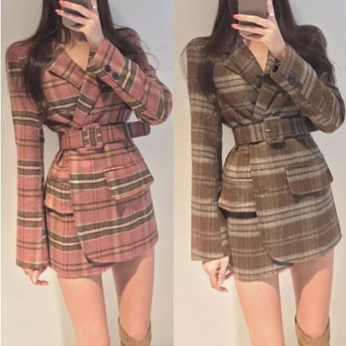 Женские шерстяные пиджаки YZAHJ China At AliExpress