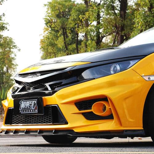 Ten generation Civic refit fc-450 surround civic front and rear bars big surround yofer surround tail exhaust throat