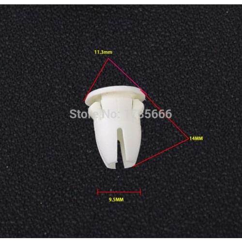 30 PCS FENDER AND DOOR MOLDING CLIPS FOR MERCEDES BENZ C230 W124 W203 W209 W210