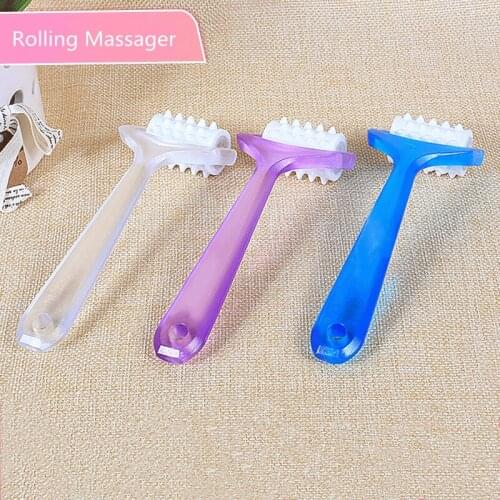 1PC Mini Finger Massager Bueaty Body Slimmer Face Shaper Relaxation Tool Finger Roller Massager Roller Face-lift Massager random