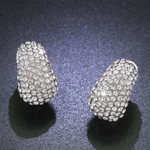 11.11 Sale Top Selling Anti-allergy Earrings Clips No Piercing Women Wedding Party Bijoux Accessories Gift for Mothers Day