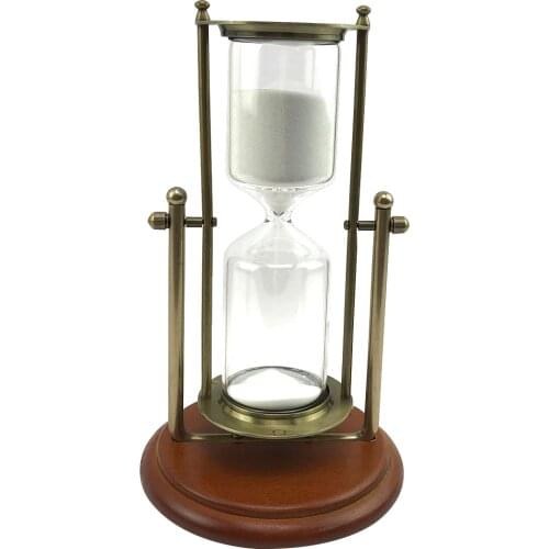 15 Minutes Rolating Hourglass Sandglass Sand Clock Timer Table Home Decoration Desktop Ornament
