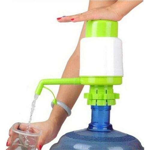 5 Gallon Bottled Drinking Water Hand Press Manual Pump Plastic Dispenser Tool