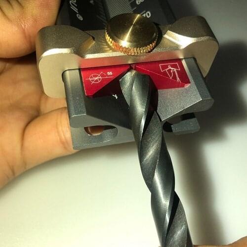 Woodworking Locator Drill Bit Positioning Height Gauge Multifunctional Table Saw Measuring Tool Drilling Guide Locator Puncher