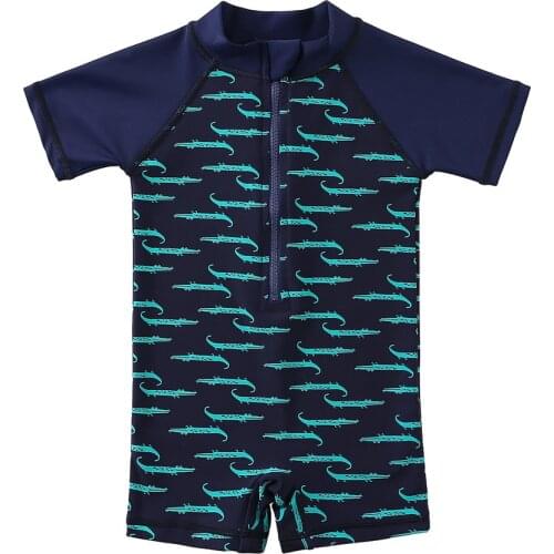 Wishere Baby Swimsuit Sun Protection One-Piece Swimwear Swimming Bathing Beach Outfit