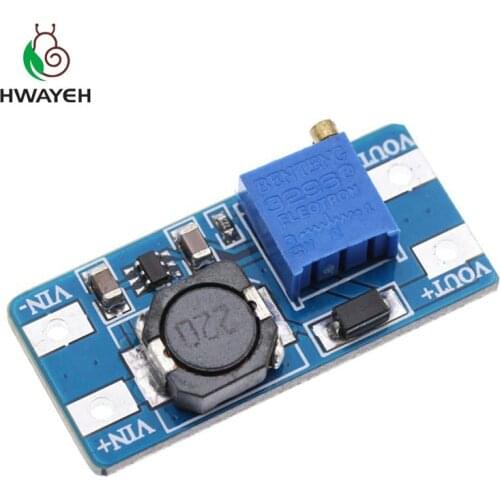 MT3608 2A Max DC-DC Step Up Power Module Booster Power Module For3-5V to 5V/9V/12V/24V