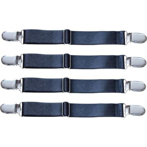 PCS Sheet Non Slip Clip For Sofa Tablecloth Adjustable Clip Black Adjustable Fitted Bed Sheet Clips Cover Presents