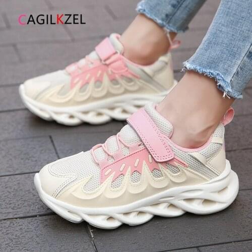 CAGILKZEL New 2020 Children Sport Shoes Breathable Mesh Running Shoes Boys Sneakers Casual Kids Shoes for Gril Chaussure Enfant