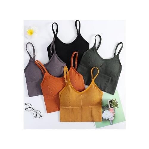 Sports Bras Top Jogging Gym Sportswear Women Sports Bra Girl Underwear Fitness Running Yoga Tops Women Push up Solid Sports Type