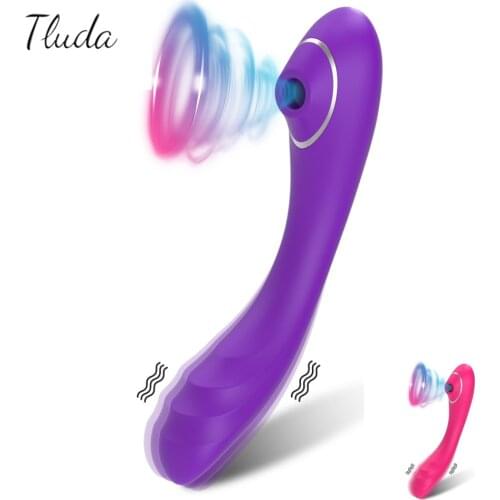 Vagina Sucking Vibrator G Spot Dildo Vibrating Sucker Oral Sex Suction Clitoris Stimulation Sex Toys For Woman Adult Toys