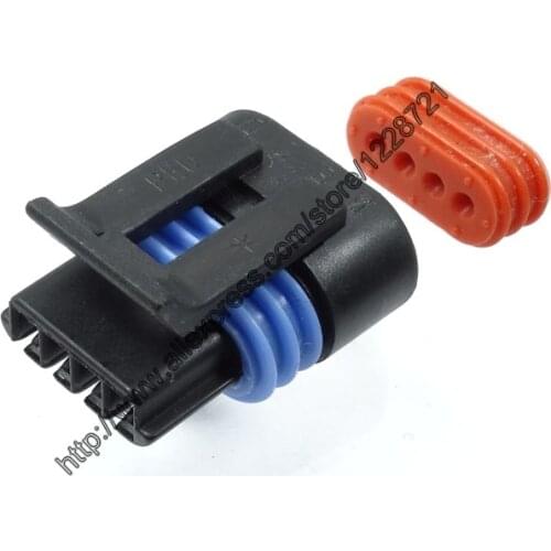 10kits 12162188 car Electrical weatherproof Connector (Plug) For Delphi Mass Air Flow Sensor Connector AIRTEX 1P1372