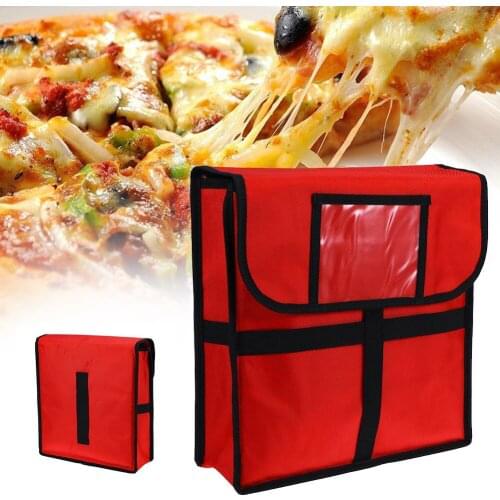 11 Inches Insulated Picnic Container Food Storage Case Pizza Delivery Bag Thermal Portable Fresh Holder Waterproof Ergonomic Box