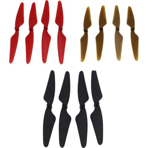 4Pcs For Hubsan H501S X4 RC Quadcopter Propellers Blades 2CW/2CCW, Yellow