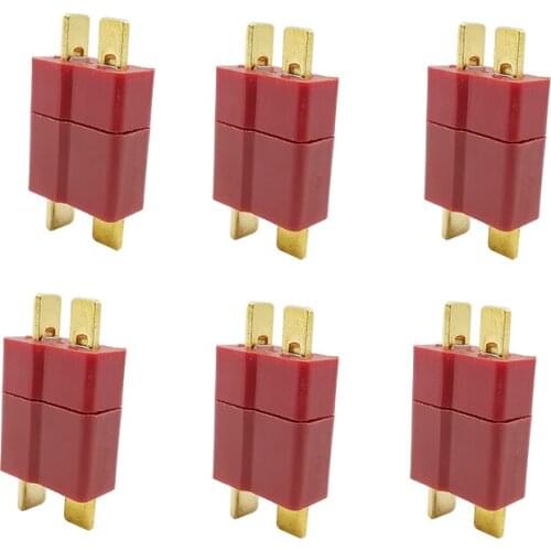 5Pair T Plug Male & Female Deans Terminals Connectors for LiPo Battery RC Helicopter RC Car Boat