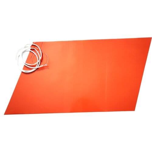 850*1450*1.5mm 200v 6000w Conveyor Belt Valcanizer Press Heater PT100 and 1500mm lead wire come out from right corner of 850mm