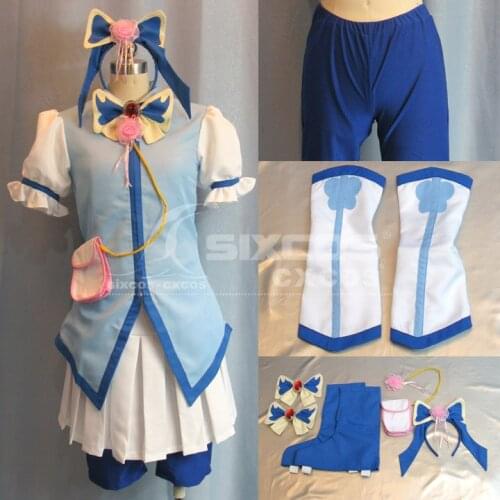 Anime Pretty Cure Minazuki Karen Cosplay Costume Cute Uniform Suit Full Set Female Role Play Clothing High-End Custom-Make