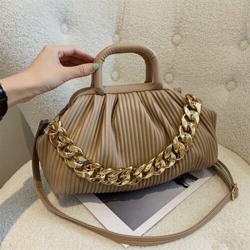 Jiessie & Angela Women's Clutches On A Chain