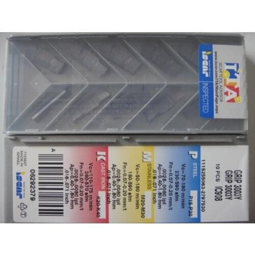 10 PCS CARBIDE INSERT GRIP3003Y IC908