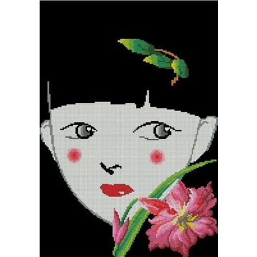 Bead embroidery Picture with Pre-Printed Canvas Pattern Home Decoration Rhinestones for needlework 15.8“x22.1"