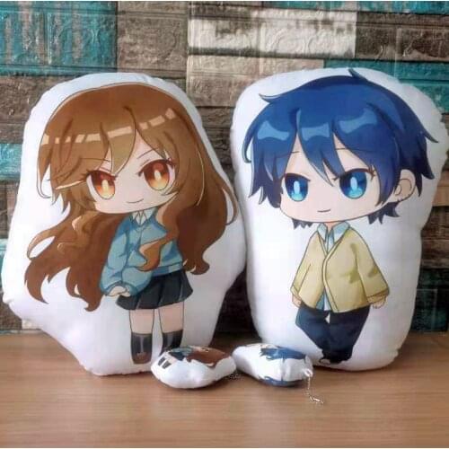 Anime Horimiya Plush Pillow Toy Cosplay Hori Kyouko MIYAMURA Short Stuffed Pillow Back Cushion Doll Toys Gift
