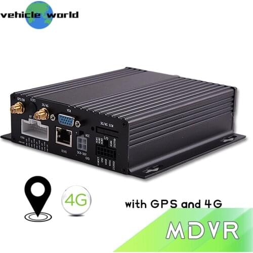 4CH 720P Mobile DVR Support 3G 4G GPS MDVR for School Bus Security