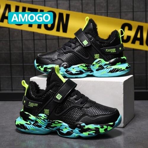 Fashion Running Kids' Sneakers Children Casual Shoes Non-slip Waterproof Kids Shoes School Shoes Running Shoes Winter