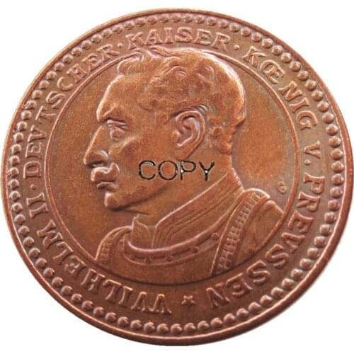German States 1913 2 Mark Copper Copy Coin